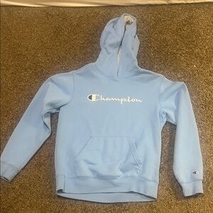 Champion Sky Blue Pullover Hoodie